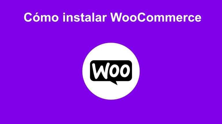 Cómo instalar WooCommerce